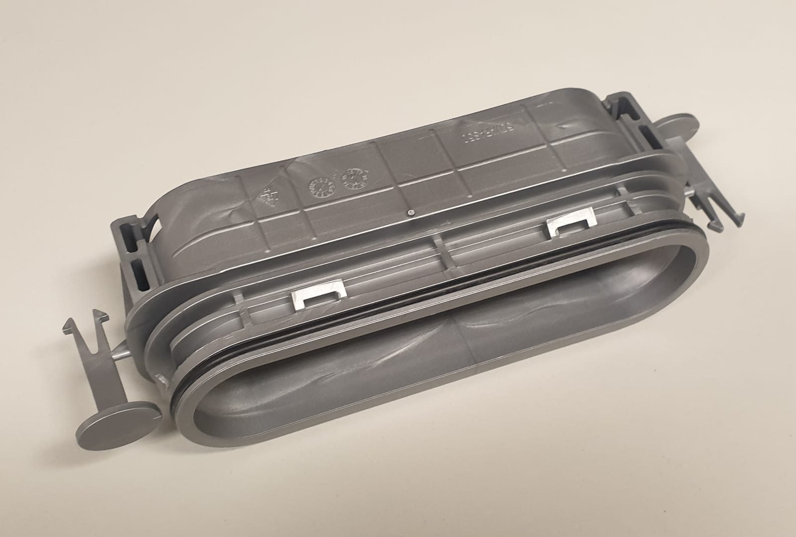 Anschluss-Stück Flachkanal "1. Generation"