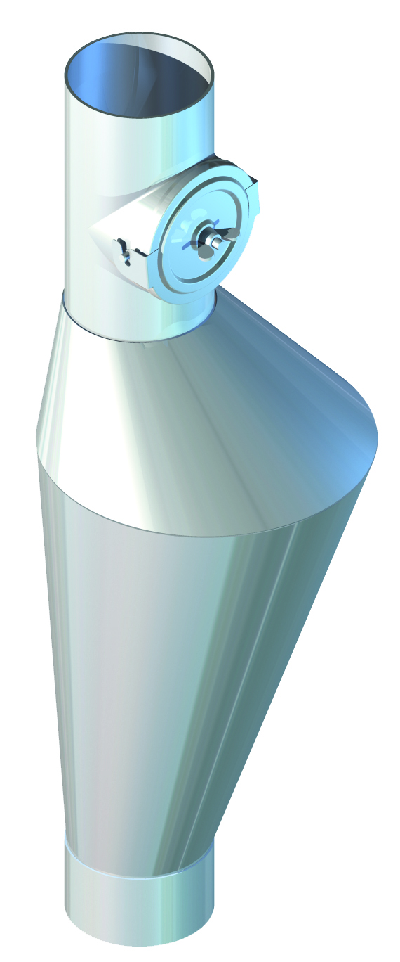 Rattenstopp SYMMETRISCH DN100 mit Reinigung mit 2 Stück Verbinder