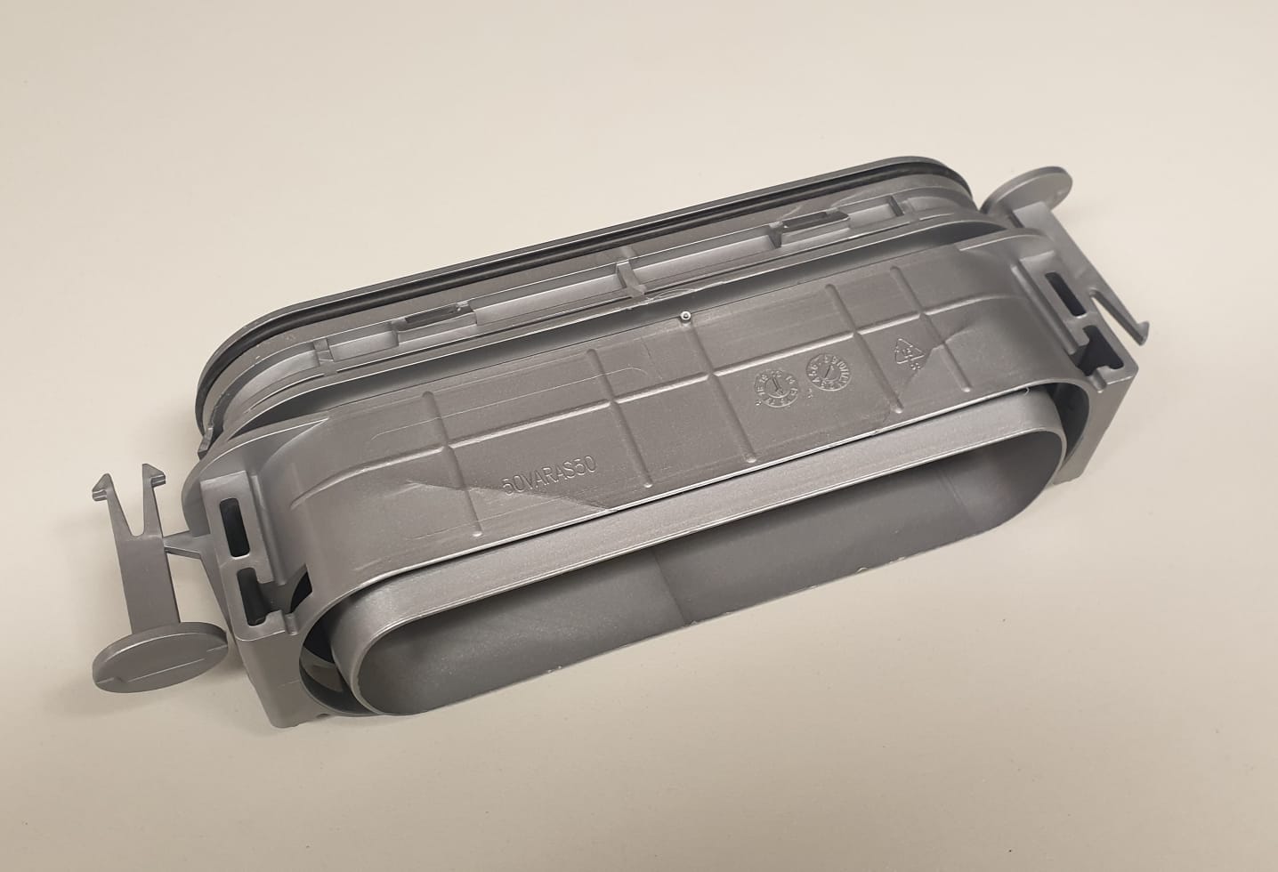 Anschluss-Stück Flachkanal "1. Generation"