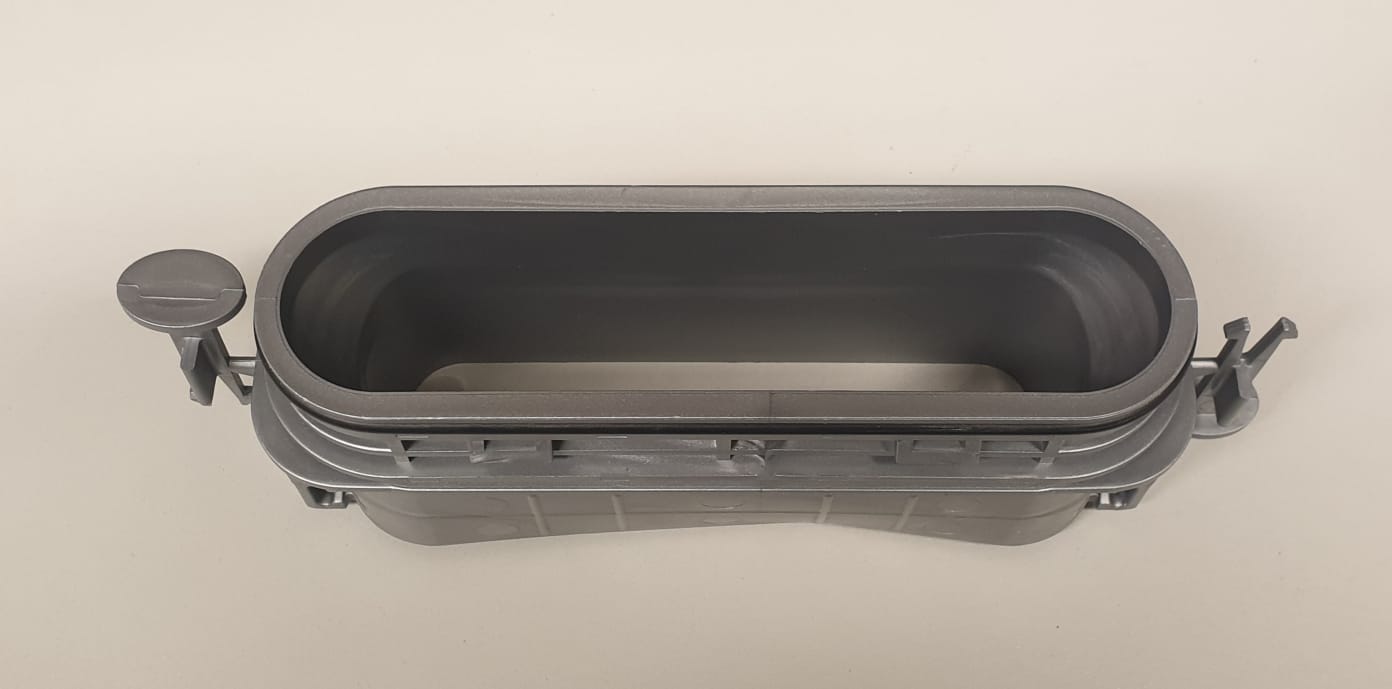 Anschluss-Stück Flachkanal "1. Generation"