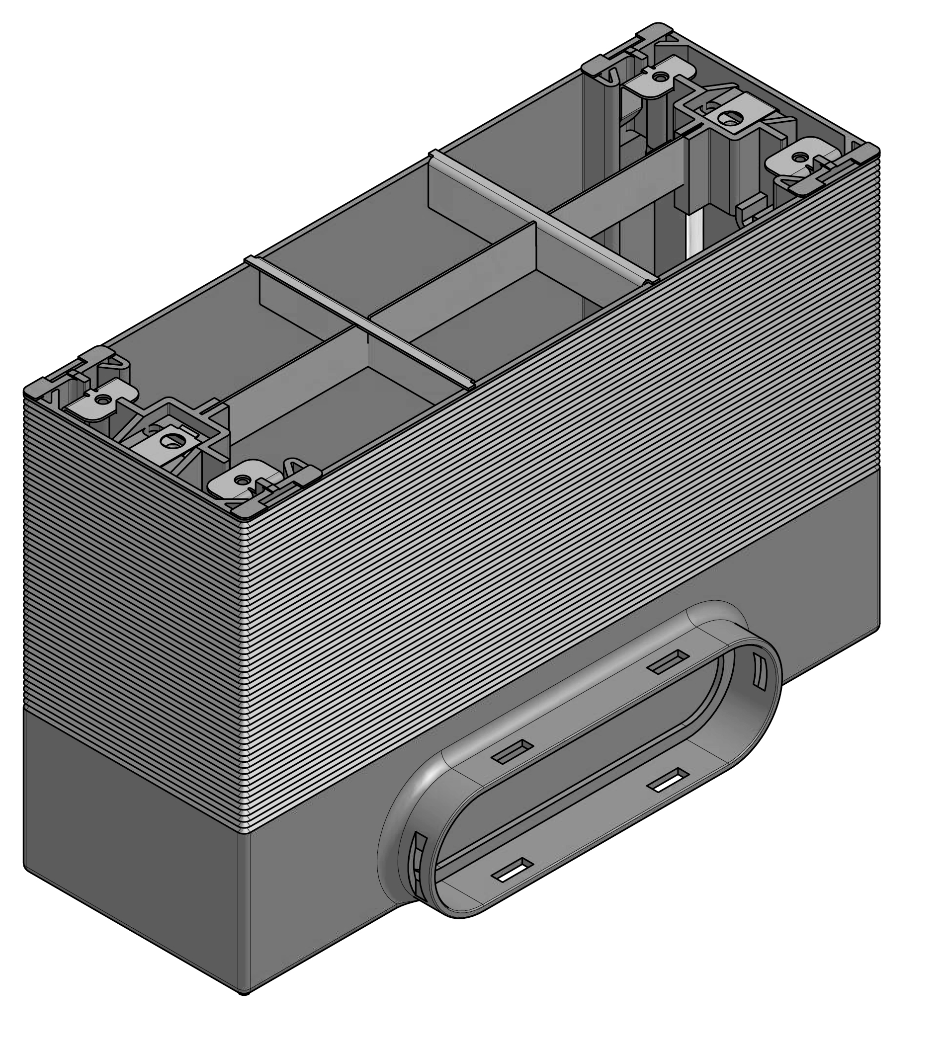 Fußboden Wandauslass