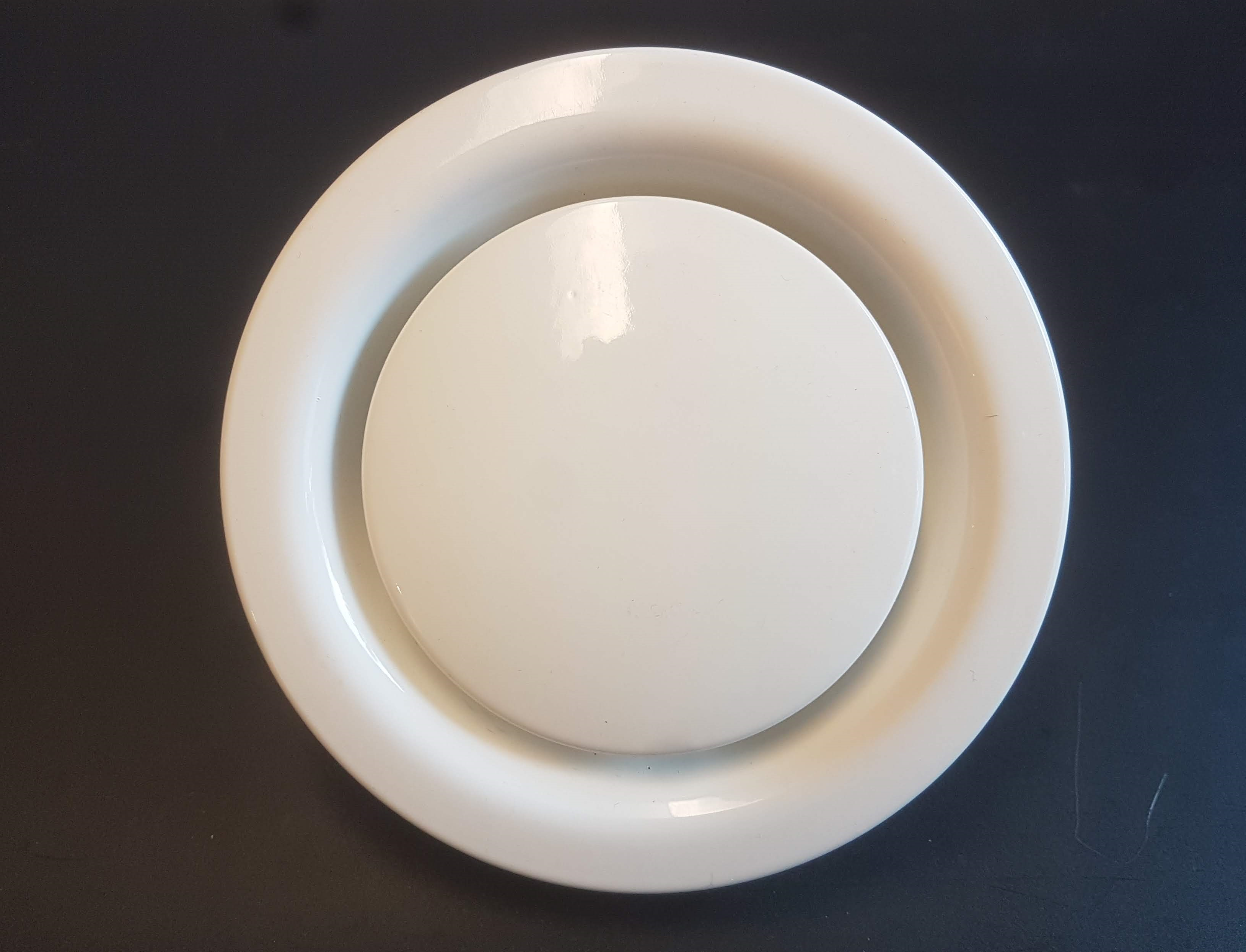 Zu- und Ablufttellerventil aus Metall DN100 - DN200