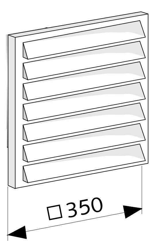 Ersatzgitter Kunststoff