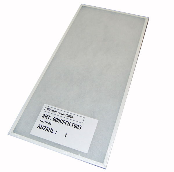 Vorfilter mit Rahmen für 250WAC G4 (für Gerät mit Bypassklappe)