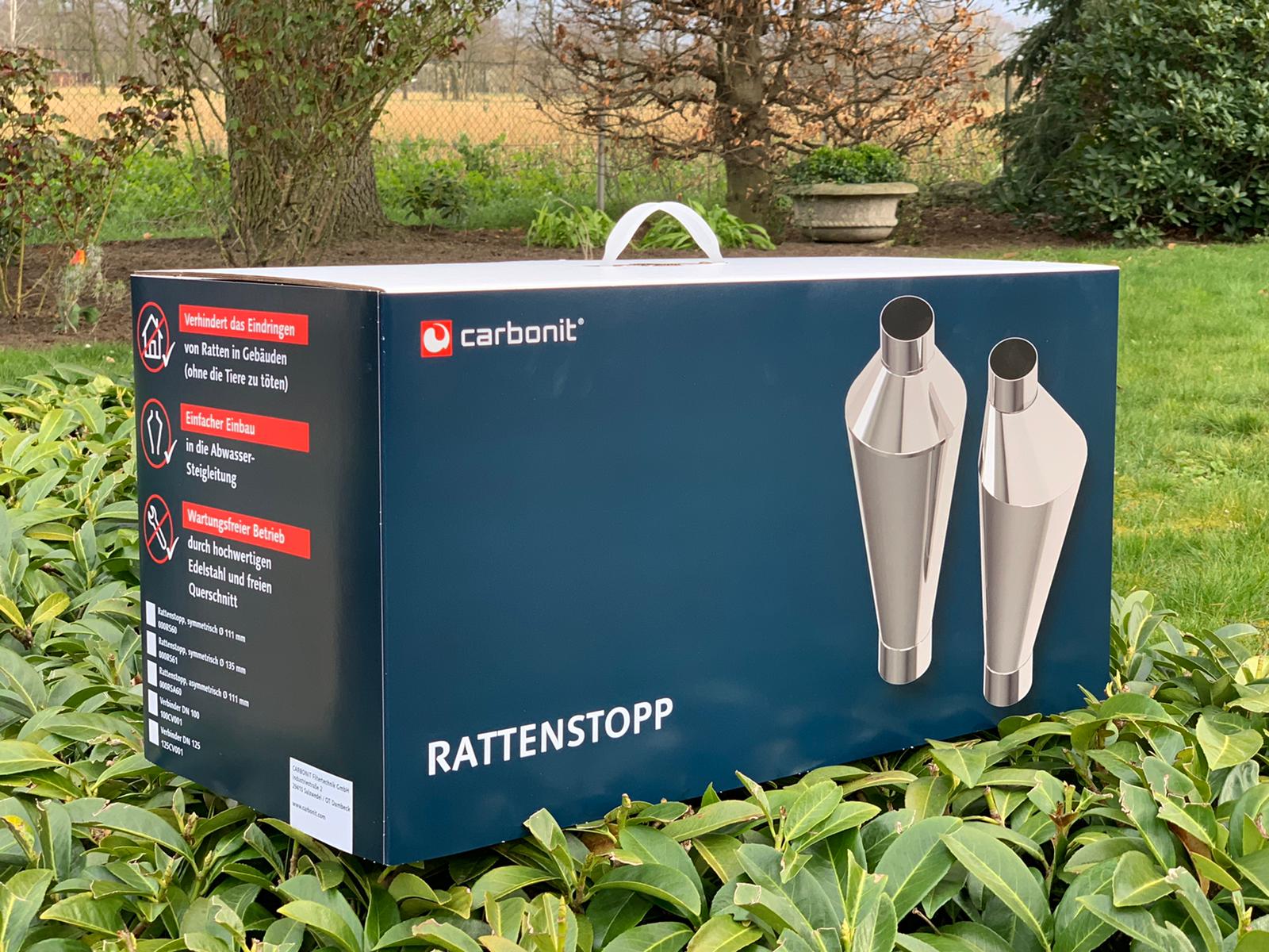Rattenstopp ASYMMETRISCH DN100 - DN150
