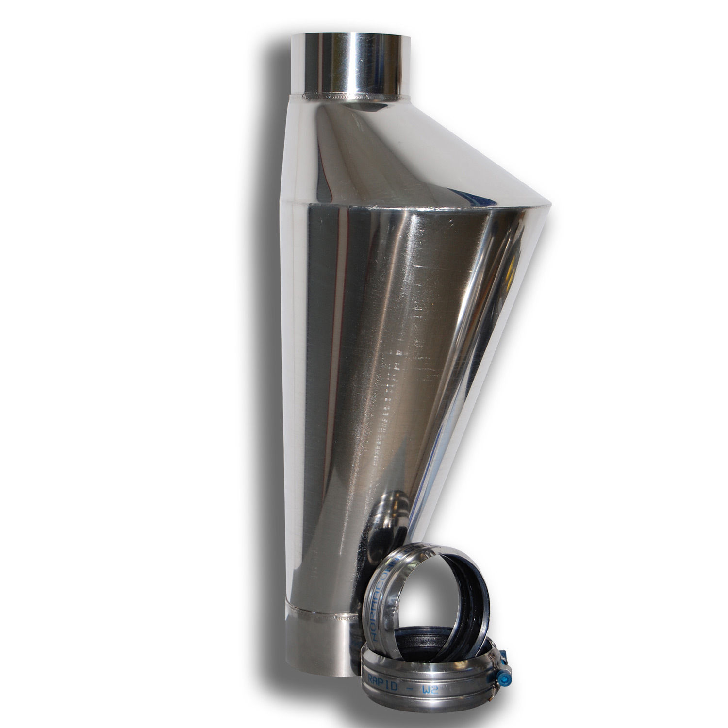 Rattenstopp ASYMMETRISCH mit 2 Stück Rapidverbinder