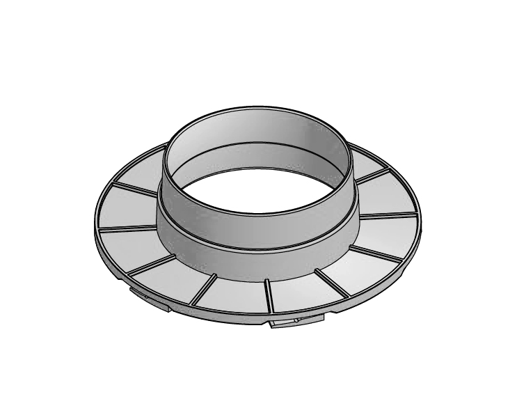 Verteileranschluß-Stutzen