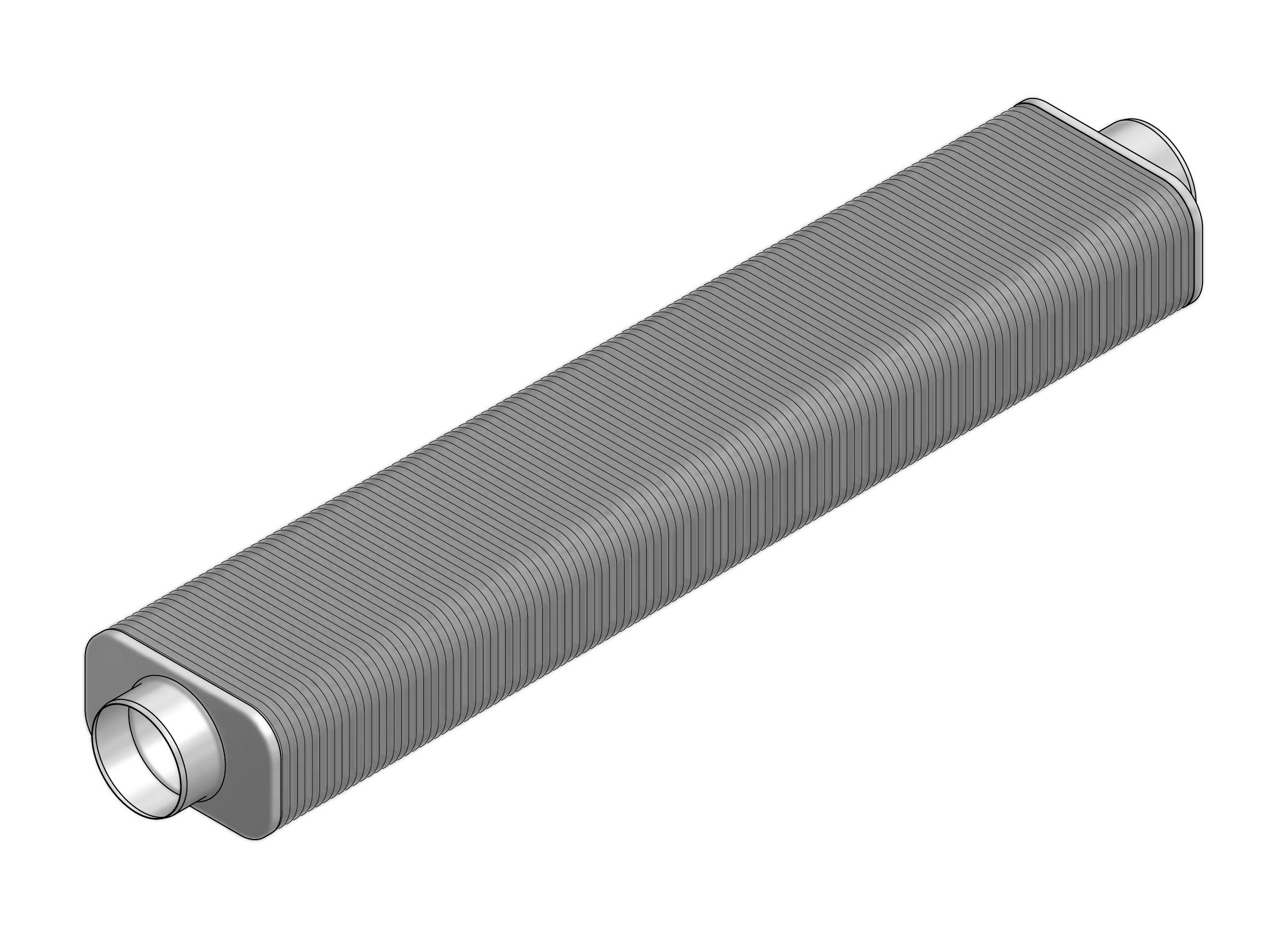 Quadrosilent (runder Anschluss) ohne Mineralfasern