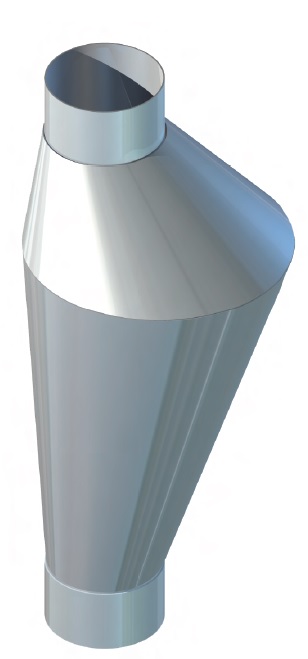 Rattenstopp ASYMMETRISCH DN100 - DN150