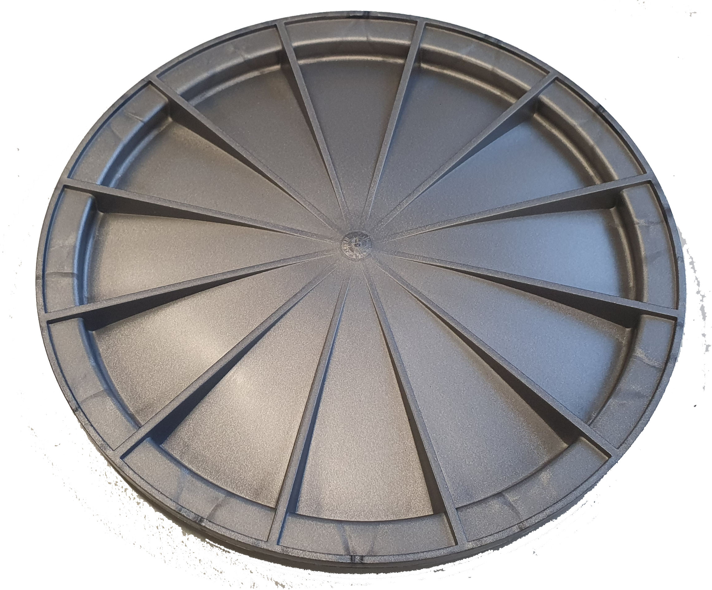 Verteilanschluss-Deckel rund