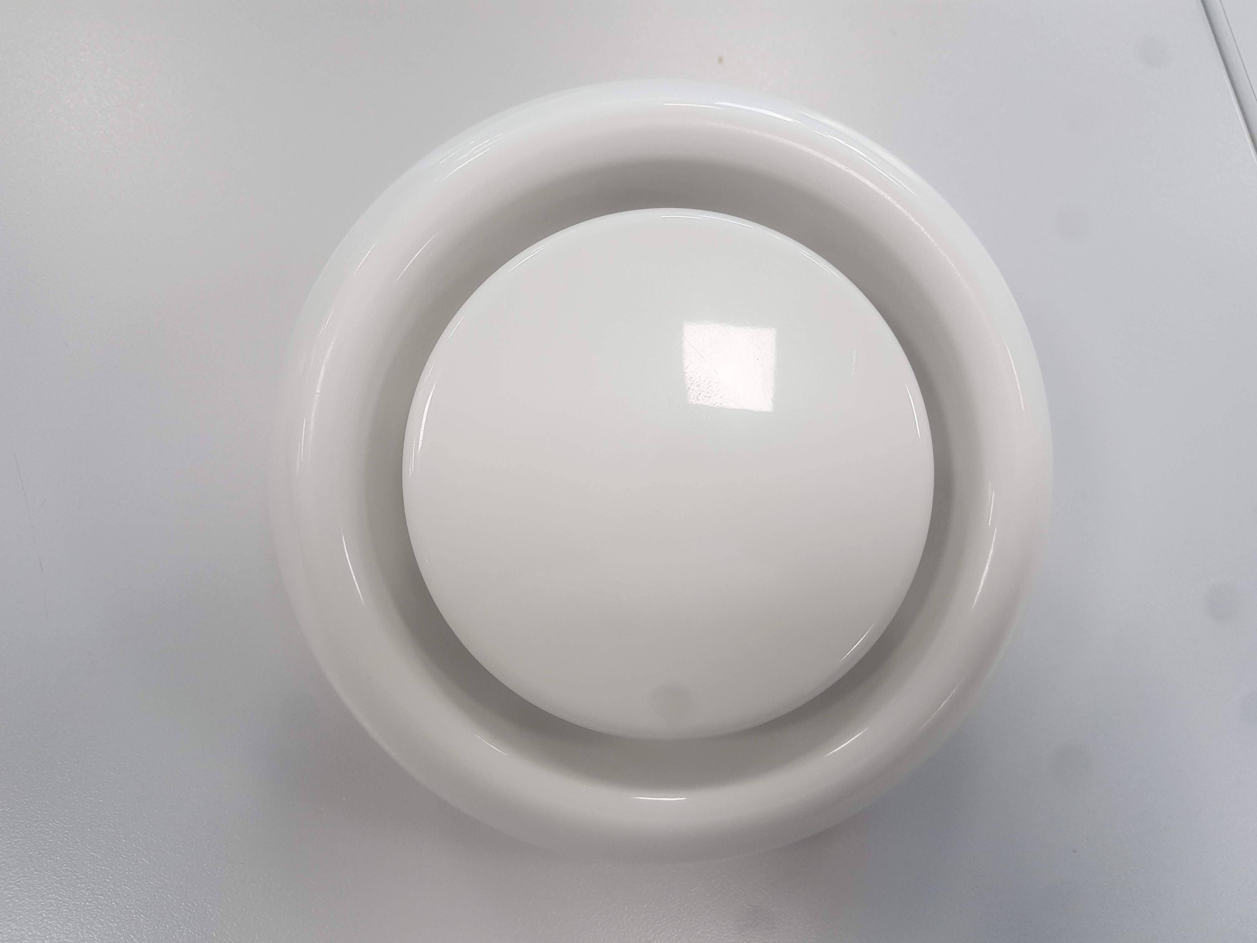 Ablufttellerventil DN 125 aus Kunststoff